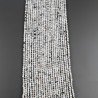 Labradorite Bianco Naturale Forma Tondo Taglia Diamante, Micro Sfaccettato Machine Cut 2,60mm