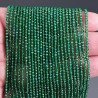 Zircone Verde Smeraldo Forma Tondo Taglia Diamante, Micro Sfaccettato Machine Cut 2,20mm