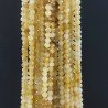 Opale Giallo Naturale Forma Tondo Taglia Diamante, Micro Sfaccettato Machine Cut 2,20mm