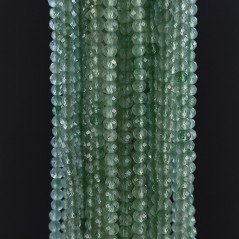 Avventurina Naturale Forma Tondo Taglia Diamante, Micro Sfaccettato Machine Cut 2,10mm