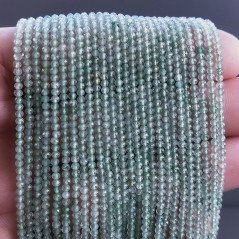 Avventurina Naturale Forma Tondo Taglia Diamante, Micro Sfaccettato Machine Cut 2,10mm