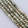 Riolite Naturale in Perline Forma Rondelle Sfaccettato Foro Passante 08mm