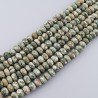 Riolite Naturale in Perline Forma Rondelle Sfaccettato Foro Passante 10mm