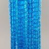 Cristallo azzuro transparente rondelle sfaccettate 10mm