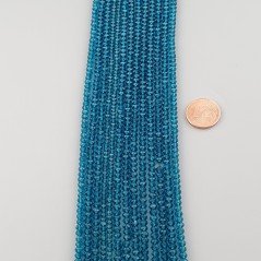 Cristallo verdeacqua trasparente rondelle sfaccettate 3mm