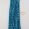 Cristallo verdeacqua trasparente rondelle sfaccettate 3mm