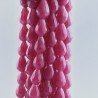 Giada Rubino in Perline Forma Goccia Tondo Sfaccettato Foro Passante 06X09mm
