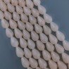 Giada Rosa in Perline Forma Goccia Tondo Sfaccettato Foro Passante 08x12mm