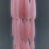 Giada Rodocrosite in Perline Forma Goccia Tondo Sfaccettato Foro Passante 09x40mm