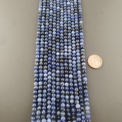 Sodalite Perline Forma Tondo Liscio 04mm