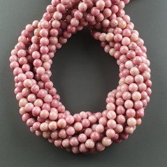 Rodonite Perline Forma Tondo Liscio 04mm