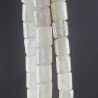 Giada Naturale Perline Forma Cilindro Liscio Lavorato 13X14mm