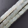 Giada Naturale Perline Forma Cilindro Liscio Lavorato 13X14mm