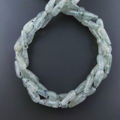 Prenite Naturale in Perline Forma Goccia Tondo Sfaccettato Foro Passante 16x6mm Prenite Naturale in Perline Forma Goccia Tondo Sfaccettato Foro Passante 16x6mm