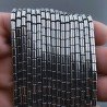 Ematite Naturale Perline Forma Cilindro Liscio Foro Passante 03X05mm-Argento