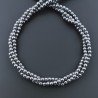 Ematite Argentato Perline Forma Tondo Liscio 03mm