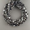 Ematite Naturale Perline Forma Stella Piatto Liscio Foro Passante 08mm