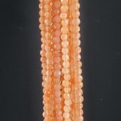 Giada Pesca Perline Forma Tondo Sfaccettato 03mm