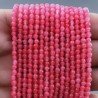 Giada Rosa Perline Forma Tondo Sfaccettato 03mm
