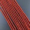 Corniola Perline Forma Tondo Liscio 04mm