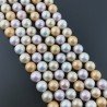 Perle Di Maiorca Multicolore Perline Forma Tondo Liscio 10mm