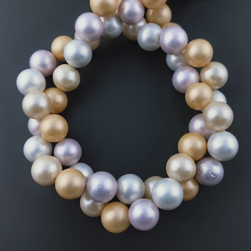 Perle Di Maiorca Multicolore Perline Forma Tondo Liscio 10mm