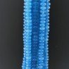 Angelite in Perline Forma Rondelle Liscio Foro Passante 04mm