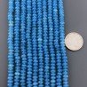 Angelite in Perline Forma Rondelle Liscio Foro Passante 04mm