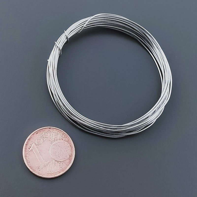Filo Di Acciaio Modellabile 316L 0,50mm - 2 metri