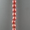 Corniola Rossa Perline Forma Tondo Sfaccettato 12mm