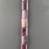 Sugilite Rinforzato in Perline Forma Rettangolare Piatto Liscio Foro Passante 13X18mm