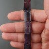 Sugilite Rinforzato in Perline Forma Rettangolare Piatto Liscio Foro Passante 13X18mm