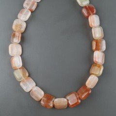 Avventurina Arancio Naturale Perline Forma Quadrato Piatto Liscio Foro Passante 12mm Avventurina Arancio Naturale Perline Forma Quadrato Piatto Liscio Foro Passante 12mm