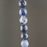 Sodalite Perline Forma Tondo Sfaccettato 12mm
