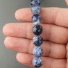 Sodalite Perline Forma Tondo Sfaccettato 12mm