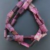 Sugilite Rinforzato in Perline Forma Rettangolare Piatto Liscio Foro Passante 10X14mm