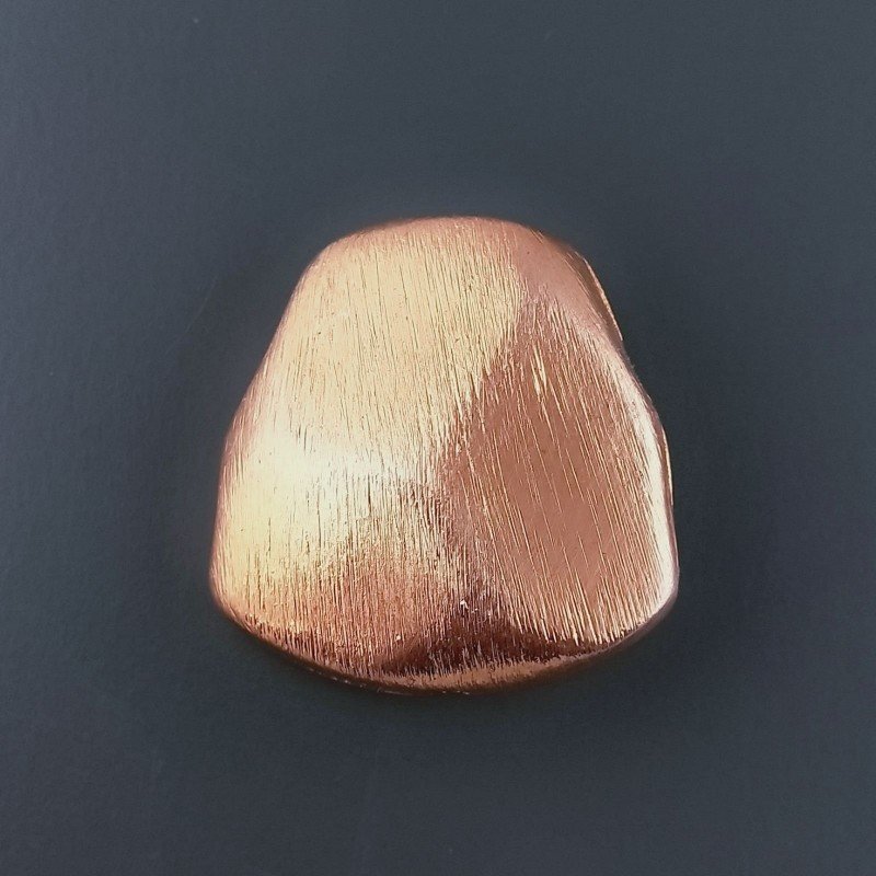 Distanziatore In Ottone Forma Fantasia Satinato 31x30mm-Ramato 1pz