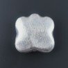 Distanziatore In Ottone Forma Fantasia Satinato 28X28mm-Argentato 1pz