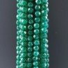 Giada Verde Smeraldo Perline Forma Tondo Sfaccettato 04mm