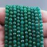 Giada Verde Smeraldo Perline Forma Tondo Sfaccettato 04mm