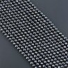 Ematite Naturale Perline Forma Tondo Sfaccettato 03mm