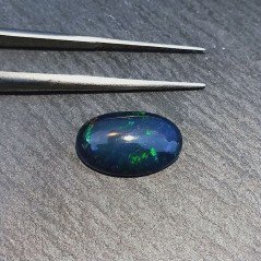 Opale Nero Welo Forma Ovale Cabochon Liscio A Mano 14X9X4mm 2,90 Carati 1pz