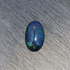 Opale Nero Welo Forma Ovale Cabochon Liscio A Mano 14X9X4mm 2,90 Carati 1pz