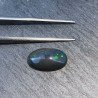 Opale Nero Welo Forma Ovale Cabochon Liscio A Mano 13X7X4mm 1,90 Carati 1pz