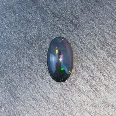 Opale Nero Welo Forma Ovale Cabochon Liscio A Mano 13X7X4mm 1,90 Carati 1pz