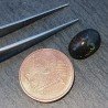 Opale Nero Welo Forma Ovale Cabochon Liscio A Mano 10X7X3-4mm 1,40+ Carati 1pz