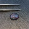 Opale Nero Welo Forma Ovale Cabochon Liscio A Mano 10X8X4mm 2,00+ Carati 1pz