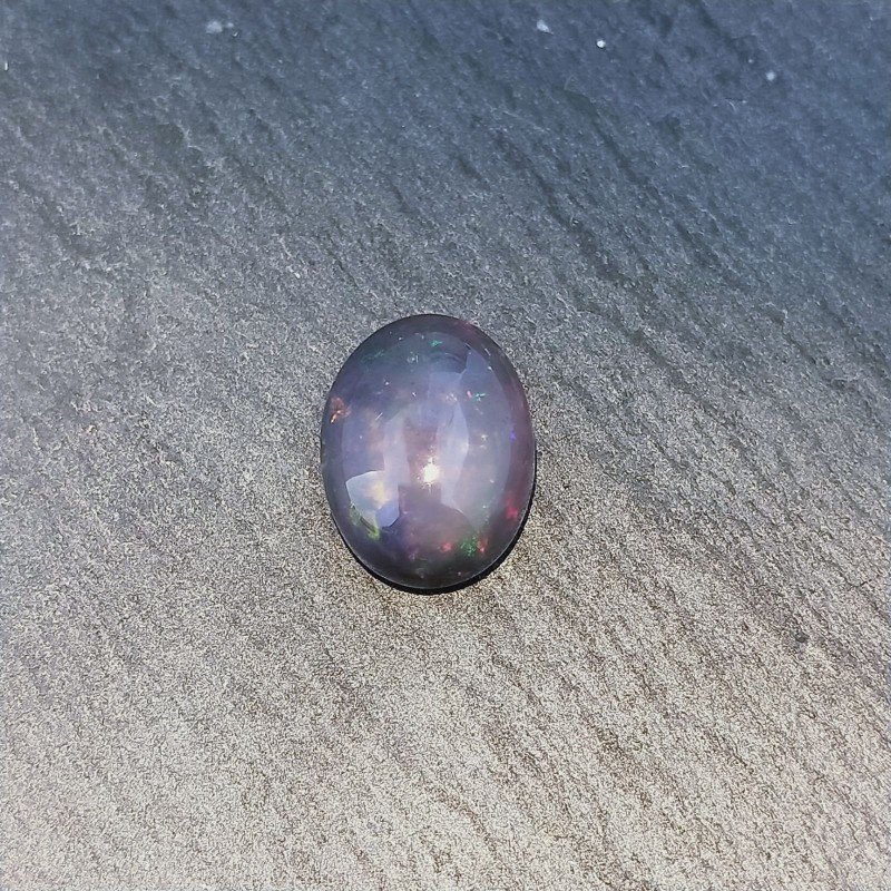 Opale Nero Welo Forma Ovale Cabochon Liscio A Mano 10X8X4mm 2,00+ Carati 1pz Opale Nero Welo Forma Ovale Cabochon Liscio A Mano 10X8X4mm 2,00+ Carati 1pz