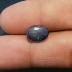 Opale Nero Welo Forma Ovale Cabochon Liscio A Mano 10X8X4mm 2,00+ Carati 1pz Opale Nero Welo Forma Ovale Cabochon Liscio A Mano 10X8X4mm 2,00+ Carati 1pz