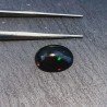 Opale Nero Welo Forma Ovale Cabochon Liscio A Mano 11X8X4mm 2,00 Carati 1pz